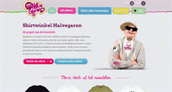 Desktop Screenshot of halvegaren.nl